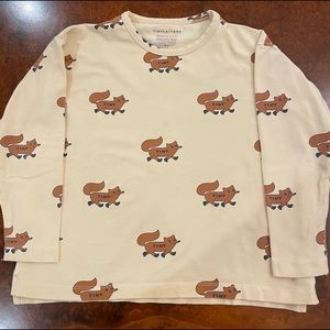 Tinycottons long sleeve T-shirt size 4